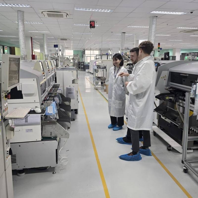 Electronics production line